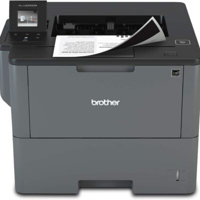 Brother Monochrome Laser Printer, HL-L6300DW, Wireless Networking, Mobile Printing, Duplex Printing, Large Paper Capacity, Cloud Printing, Amazon Dash Replenishment Ready